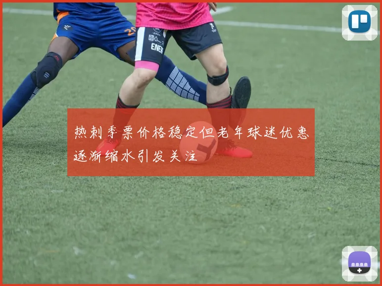 热刺季票价格稳定但老年球迷优惠逐渐缩水引发关注