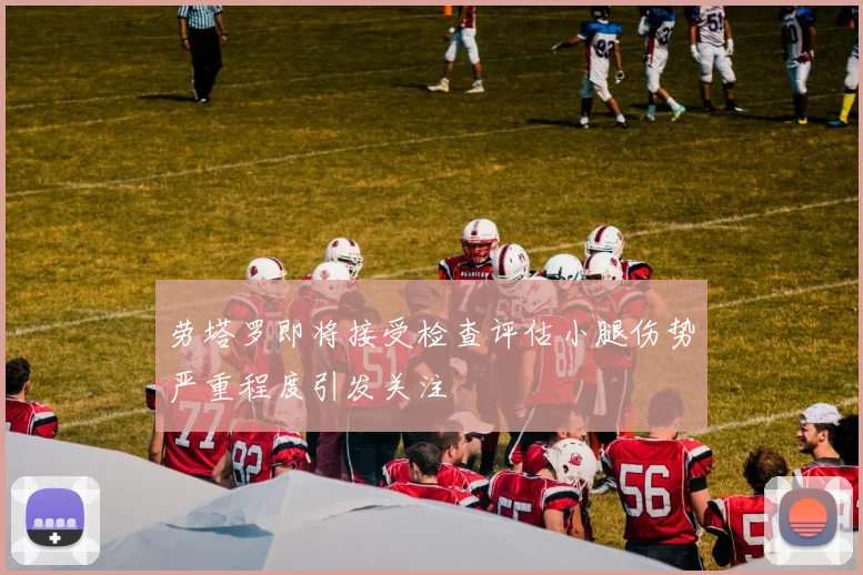 劳塔罗即将接受检查评估小腿伤势严重程度引发关注